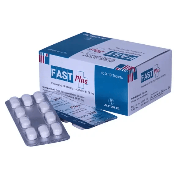 Fast Plus 500 mg+65 mg
