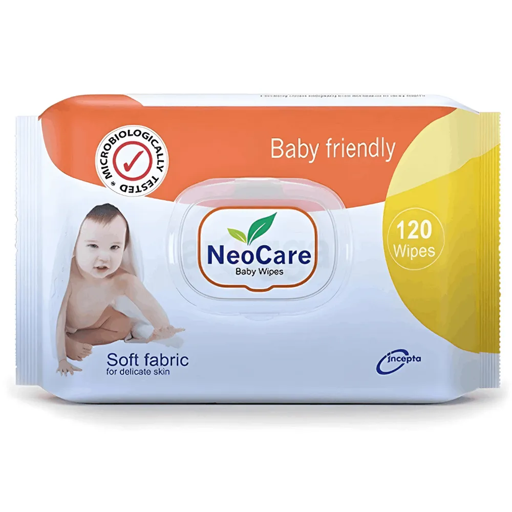 NeoCare Baby Wipes 120 Pieces (Wet)
